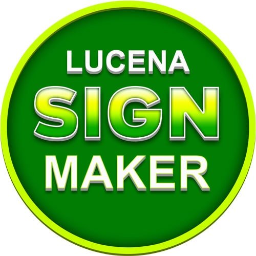 lucena sign maker min1