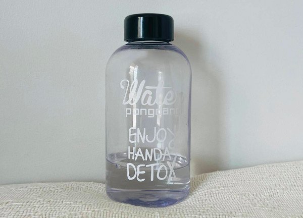 uv printed water plastic bottle